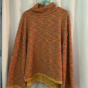 Free people multi colored sweater
